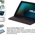 Процессор Intel Atom Z670 появится в ASUS Eee Pad Slider
