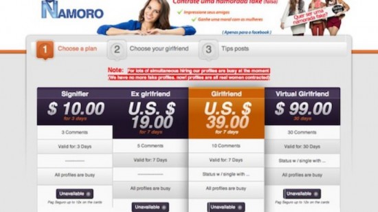 Namoro-Fake