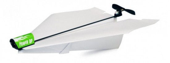 powerup PowerUp 3.0 позволит управлять бумажным самолетом со смартфона