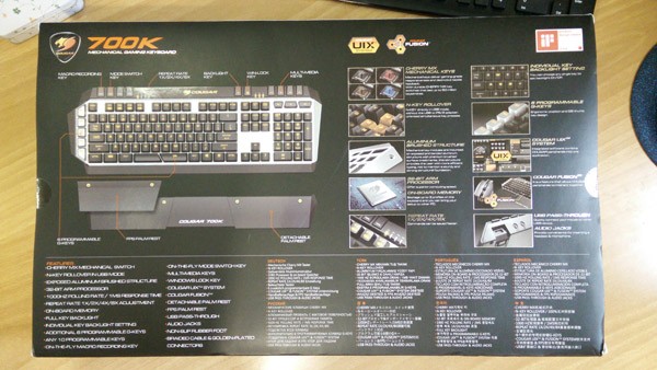 Клавиатура 700K и мышь 200M от Cougar – мечта геймера