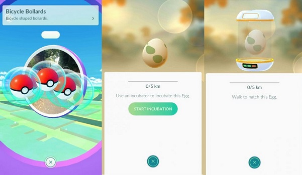 Яйцо в Pokemon Go