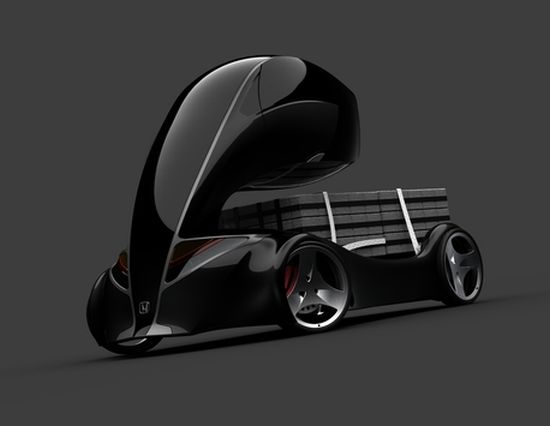 Honda Forklift Delivery Vehicle