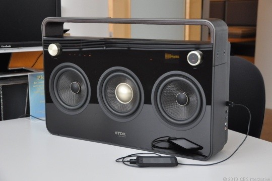 TDK Three-Speaker Boombox