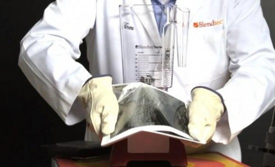 iPad 2 в блендере