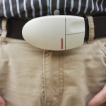 Компьютерная мышь вместо пряжки