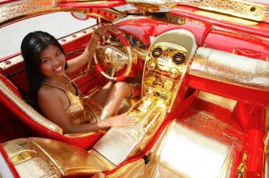 Anliker McLaren SLR 999 Red Gold Dream