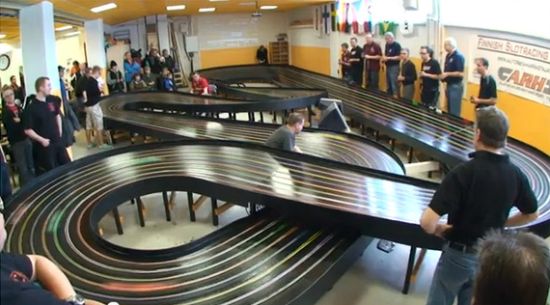 Гонки трассовых автомоделей