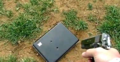 Расстрел ноутбука