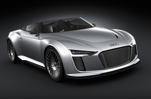 Audi разрабатывает беспроводную систему зарядки для электромобилей