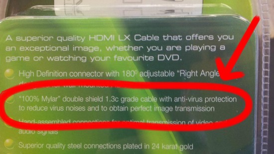 Xbox 360 Elite HDMI cable