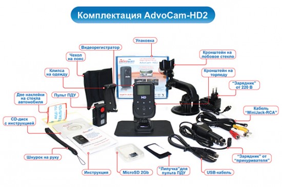 AdvoCam-HD2 и AdvoCam-FD3
