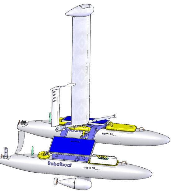 Robotboat-mark Полностью автономная лодка-робот