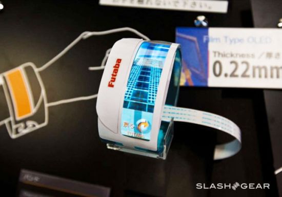 Гибкие светодиодные органические часы создадут видео-дисплей на запястье