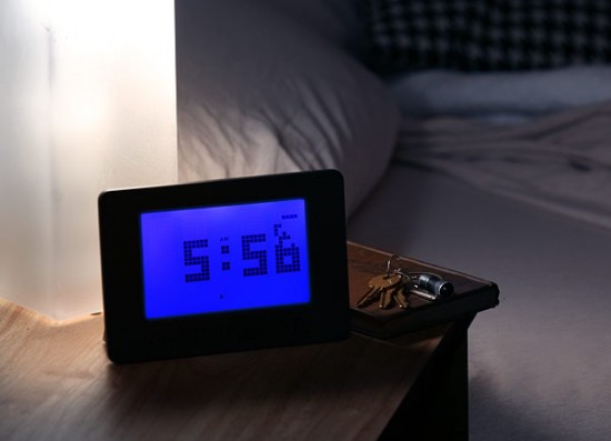 Часы с Тетрис-анимацией