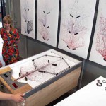 Пинбол-машина создает искусство