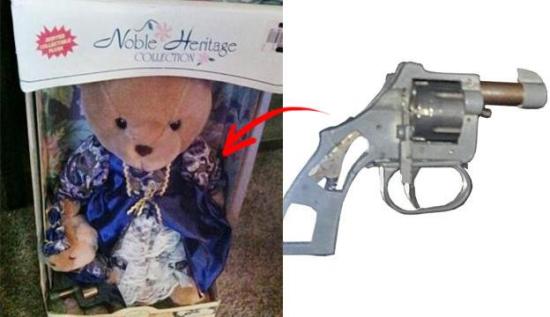 Мишка и револьвер