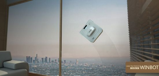 Робот-мойщик окон будет незаменимым в хозяйстве