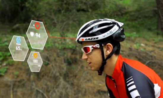 Велосипедный шлем, который следит за состоянием сердца