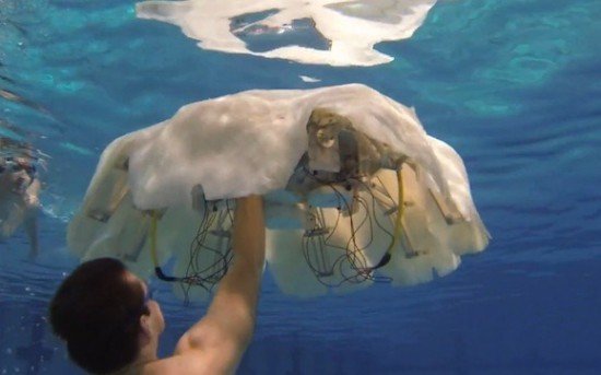 Ученые создают робота-медузу из ночных кошмаров