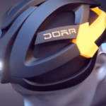 Велосипедный шлем DORA со встроенными индикаторами направления