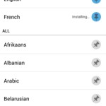 Google Translate для Android заработал в оффлайне