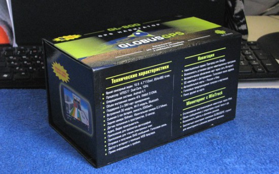 GPS-навигатор GlobusGPS GL-800 Sky