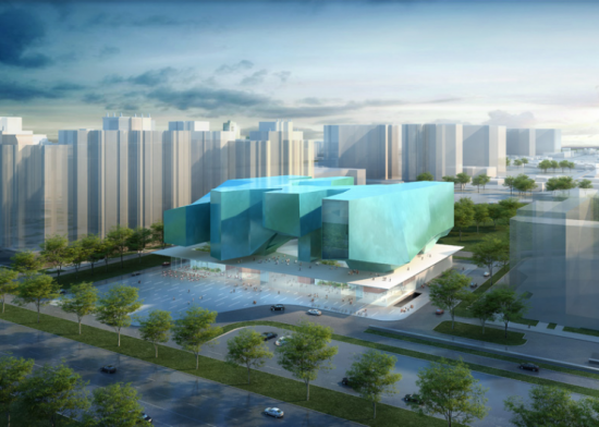 Новый московский музей будет излучать голубое сияние в прямом смысле