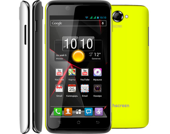 Highscreen Omega Prime с 4,3-дюймовым экраном 