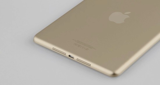 золотой iPad mini
