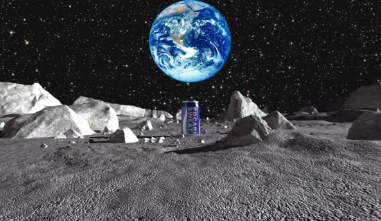 Soda on moon