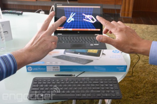 HP Leap Motion Keyboard