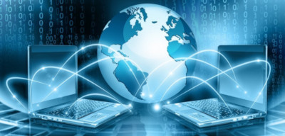 Два компьютера передающие данные